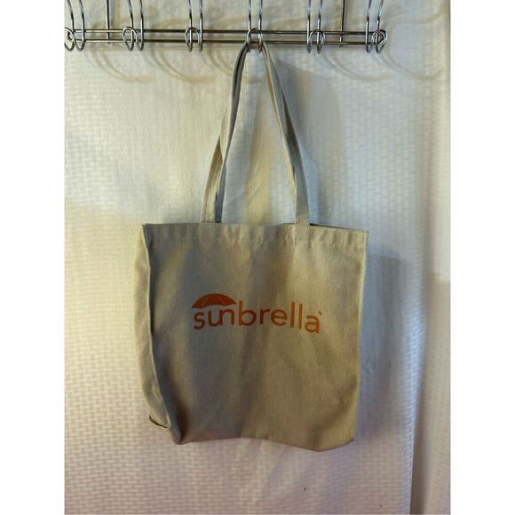 Sunbrella tote bag 14.5x15 - Picture 3 of 10